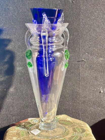 Vaso in vetro "Amelia" di Borek Sipek per Driade, 1990 - immagine 7