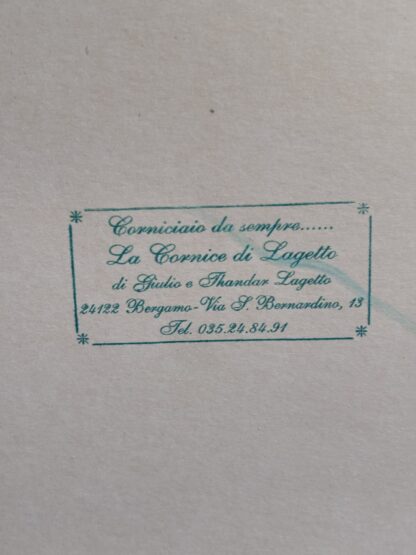 Stampa antica  "Parte orientale del Sentierone con la Fiera (1805) Bergamo" - immagine 6