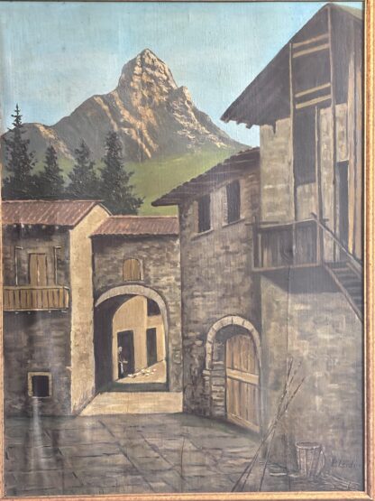 Pietro Leidi (1892 - 1930)  Paesaggio. - immagine 8