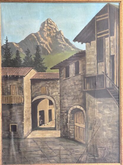 Pietro Leidi (1892 - 1930)  Paesaggio. - immagine 9
