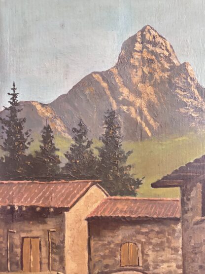 Pietro Leidi (1892 - 1930)  Paesaggio. - immagine 6