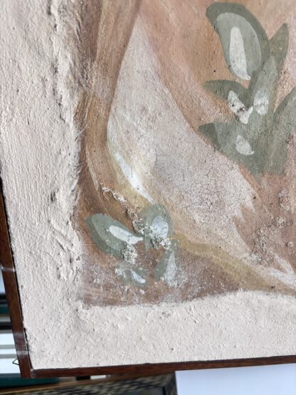 Grande quadro scena medievale - Stile affresco (205 x 140 cm) - immagine 6