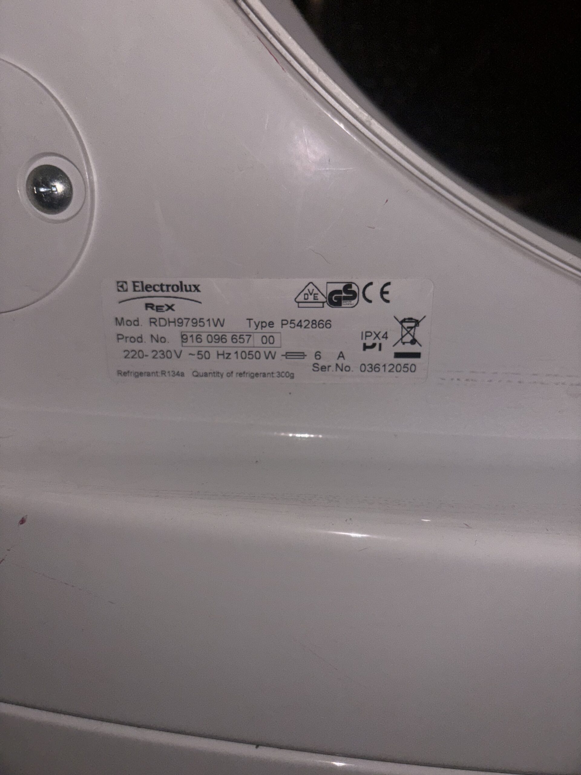 Asciugatrice Electrolux Rex, Pompa di Calore, Classe A++ - immagine 3