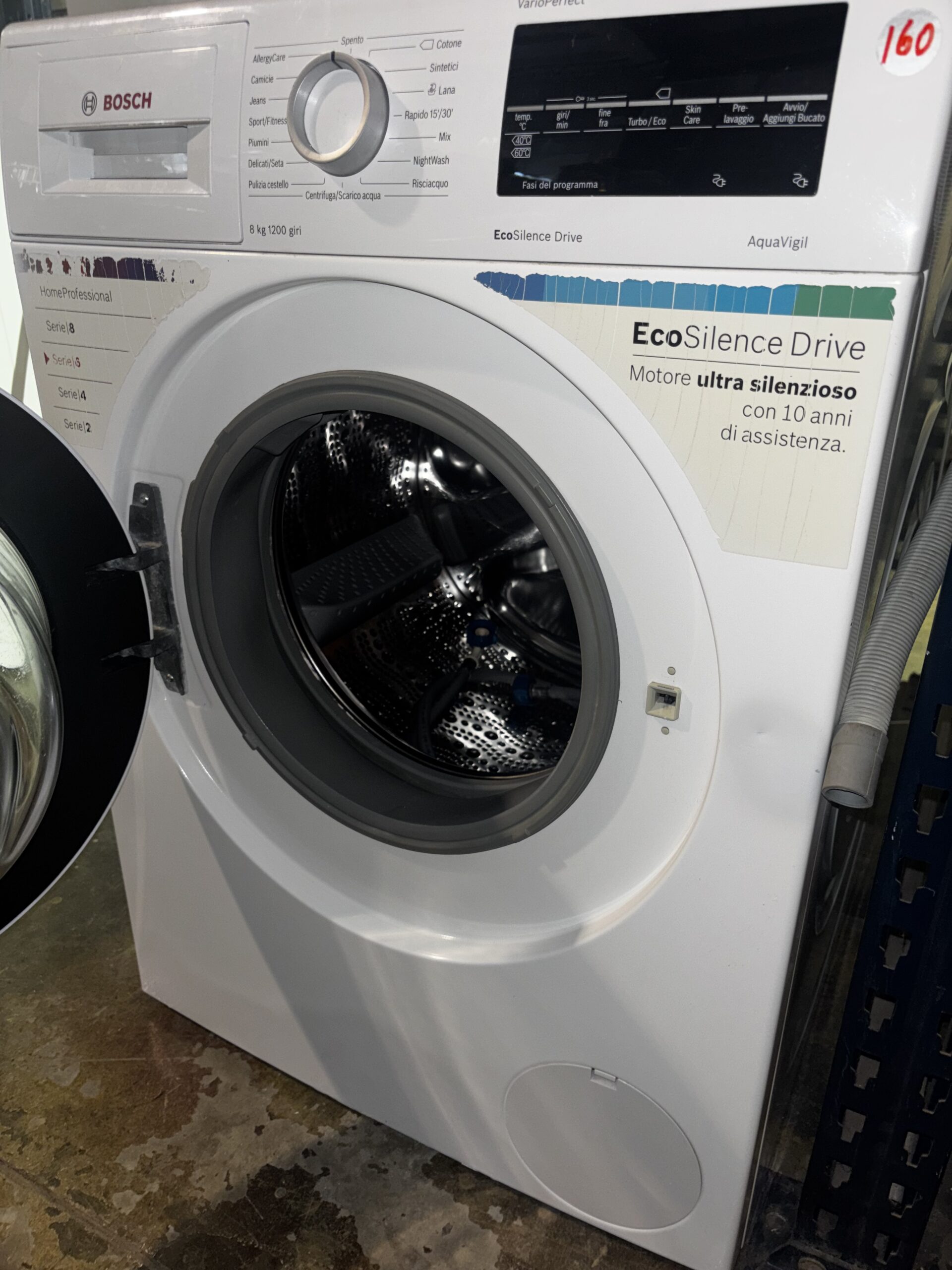Lavatrice Bosch 8 kg 1200 giri, Classe A+++ - immagine 4