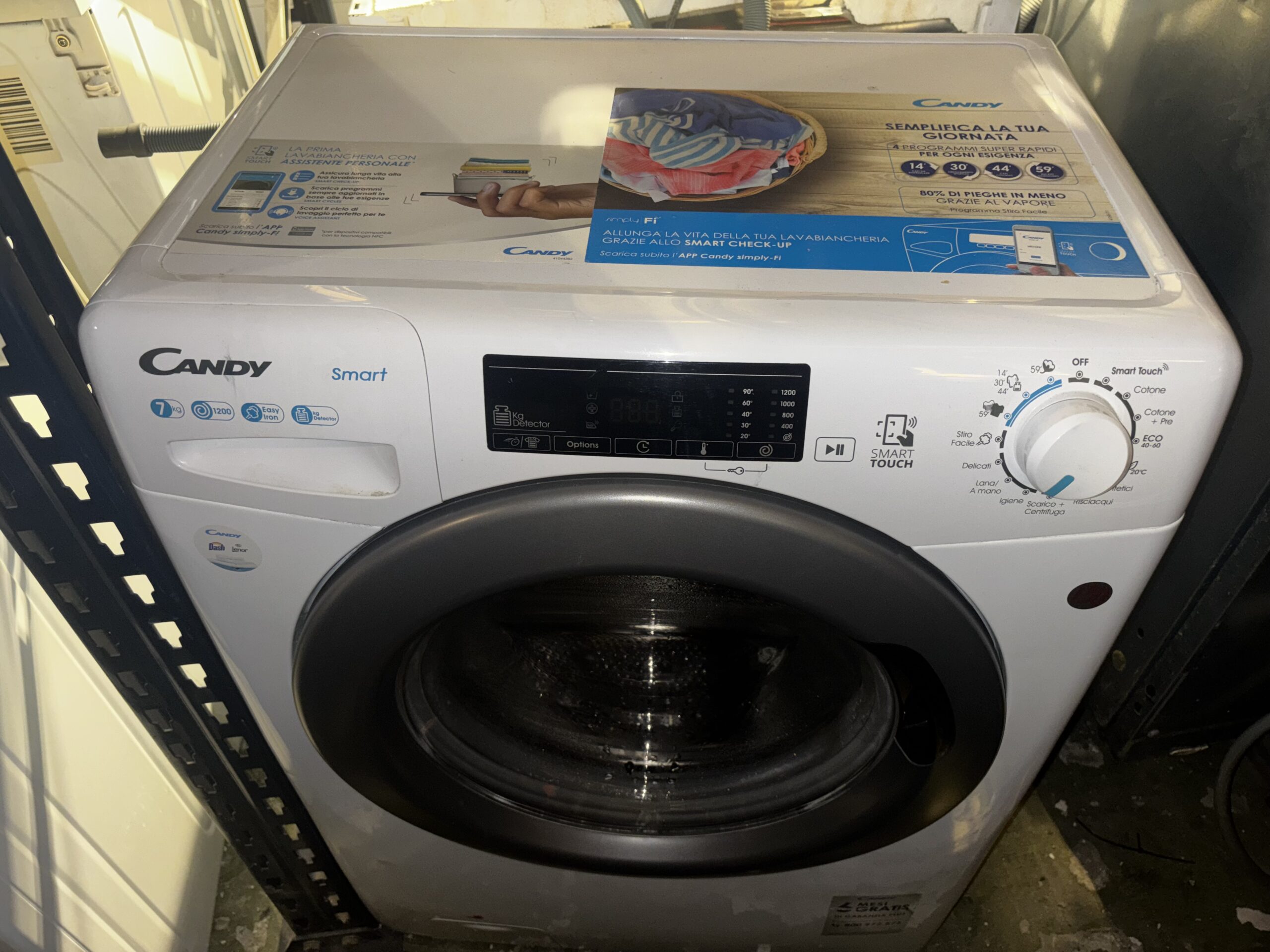 Lavatrice Candy, 7 kg 1200 giri, Classe A+++ NO SPEDIZIONE - immagine 2