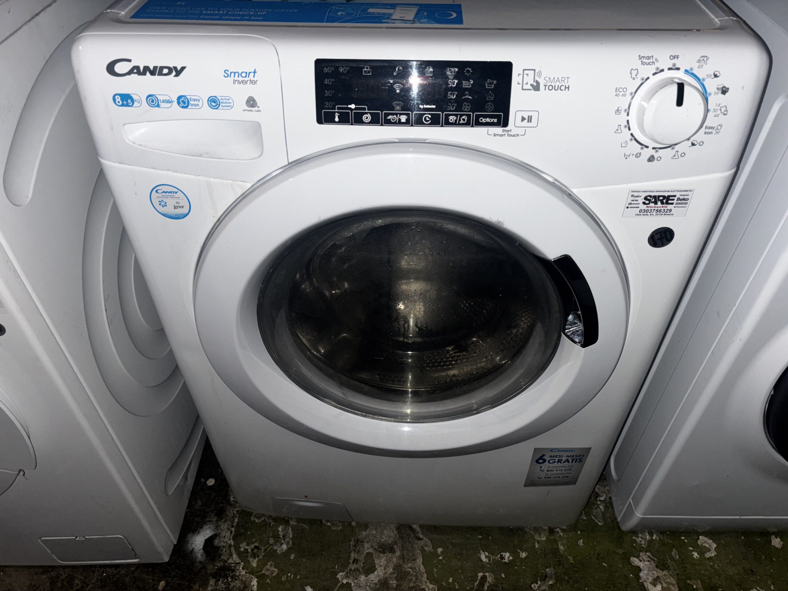 Lavasciuga Slim 8+5 Kg, 1400 giri, Classe A++ NO SPEDIZIONE
