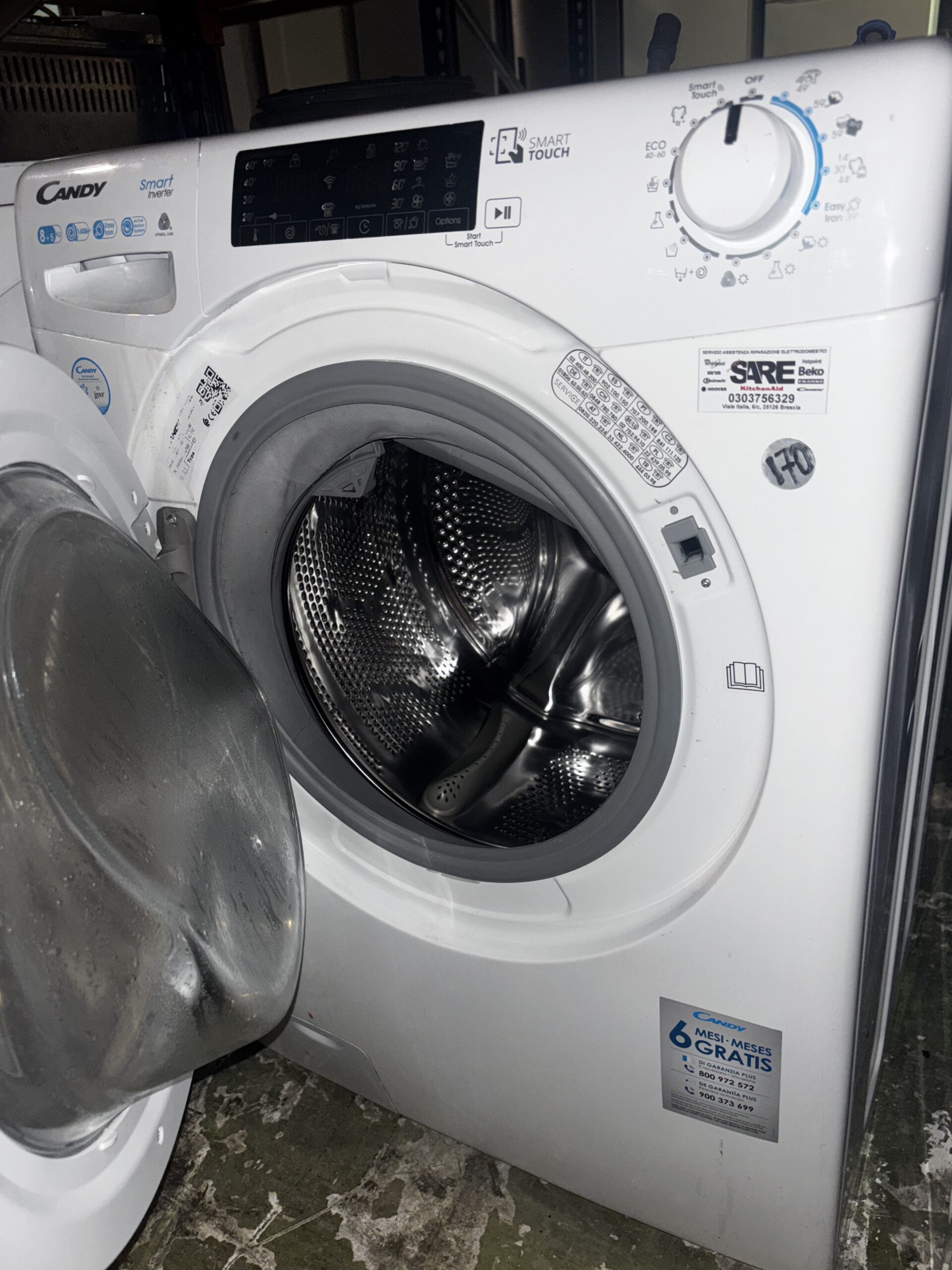 Lavasciuga Slim 8+5 Kg, 1400 giri, Classe A++ NO SPEDIZIONE - immagine 3