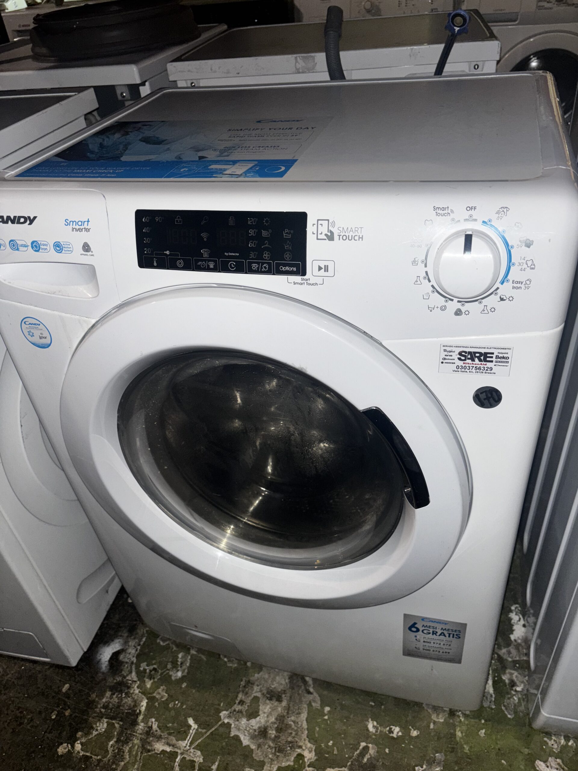 Lavasciuga Slim 8+5 Kg, 1400 giri, Classe A++ NO SPEDIZIONE - immagine 2